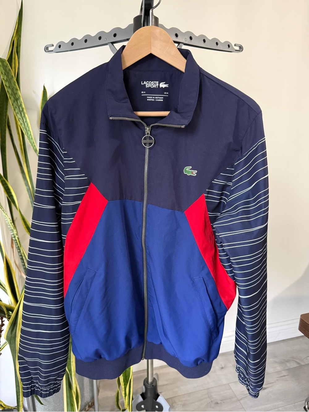 Lacoste Sport Windbreaker zip-up Jacket